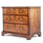 Early 18th Century George I English Walnut Chest of Drawers