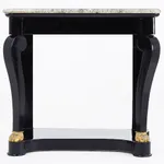 19th Century French Console Table with Marble Top