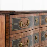 SOLD, 18th Century Three Drawer Mazarin Commode