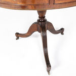 Early 19th Century English Regency Mahogany Drum Table