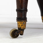 Pair of Large 19th Century English Simulated Rosewood Armchairs