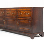 18th Century English Oak Dresser Base