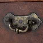 SOLD, 18th Century Oak Silver Chest