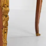 1940s French Kingwood Bureau Plat