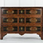SOLD, 18th Century Three Drawer Mazarin Commode