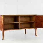 1940s French Kingwood Bureau Plat