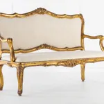 18th Century Italian Gilt Sofa
