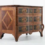 SOLD, 18th Century Three Drawer Mazarin Commode