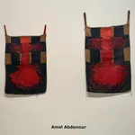 Amal Abdenour, Autoportrait vert, 1974