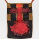 Amal Abdenour, Autoportrait vert, 1974