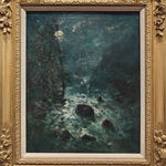 Edward Mitchell Bannister, Untitled [Launching a Rowboat], 1884