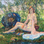 Wilson Irvine, A Glimpse of the Lieutenant River, Connecticut