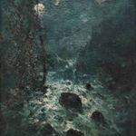 Edward Mitchell Bannister, Untitled [Launching a Rowboat], 1884