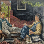 Fletcher Martin, Sleigh Ride, Woodstock, New York, circa 1955