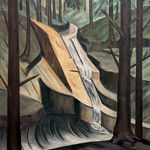 Natalie Van Vleck, Waterfall, Connecticut, 1929