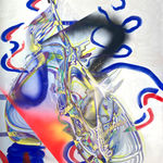 Fredy Solan, Tulipan in D_Bluish-Yellow_IV, 2022