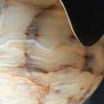 Irene Cattaneo, Hanging Sphere Onyx, 2025