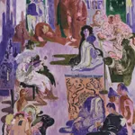 Salman Toor, Music Room, 2021