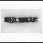 Glenn Ligon, Warm Broad Glow (reversed), 2008