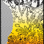 Claudia Comte, The Grey Marble Leaves IV, 2022