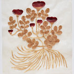 Fumi Imamura, One flower (burgundy flower) (花ひとつ（葡萄茶の お花), 2025