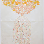 Fumi Imamura, One Flower (purple flower) (花ひとつ(紫のお花)), 2023