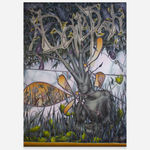 László von Dohnányi, A bunch of yellow apples, 2023