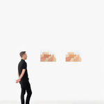 Manuel Stehli, Untitled (Fortress I, Fortress II), 2019