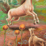 Ángela Ferrari, Dripping landscape, 2025