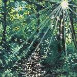 Claudia Keep, June 3rd, 8:32 AM, Walking Along the Creek, 2024