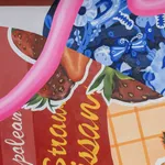 Ziping Wang, Warmth of cobalt, 2023