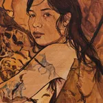 Dianna Settles, The earth drank the juice, 2024