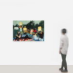 Dianna Settles, How the world this summer was full of flowers. The fireflies are waiting, 2023