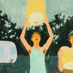 Dianna Settles, How the world this summer was full of flowers. The fireflies are waiting, 2023