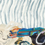 Claudia Keep, Striped Sheets, 2022