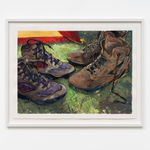 Rebecca Ness, Drying outside the tent , 2021