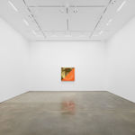 Mark Eisen, Silver disc with 2 perpendicular concave ellipses, 2023