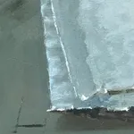 close up detail of a still life oil painting