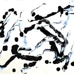 Gudrun Mertes-Frady, Moves in Black + White 3, 2021