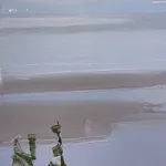 Detail shot of painting