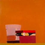 Sydney Licht, Still Life With Bag and Ledger, 2024