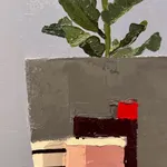 Sydney Licht, Still Life with Plant #2, 2023