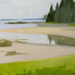 Sara MacCulloch, Path to the wharf, 2023