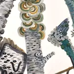 Katie DeGroot, Vogue House of Trees (the birches), 2022