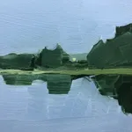 detail image of Sara MacCulloch "(Penobscot) Driving Home"