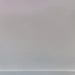 abstract work made of horizontally aligned segments in desaturated tones of pink and green