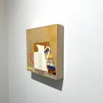 Sydney Licht, Still Life with Fat Quarters, Cup & Pitcher, 2020