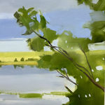 Sara MacCulloch, Path to the wharf, 2023