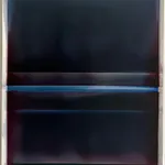 Susan English, Cascading Folds (with footer) No. 15, 2022