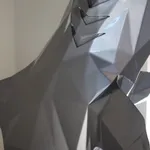 Richard Orlinski, Wild Kong Crystal Clear Blue 8/8 - 110 cm